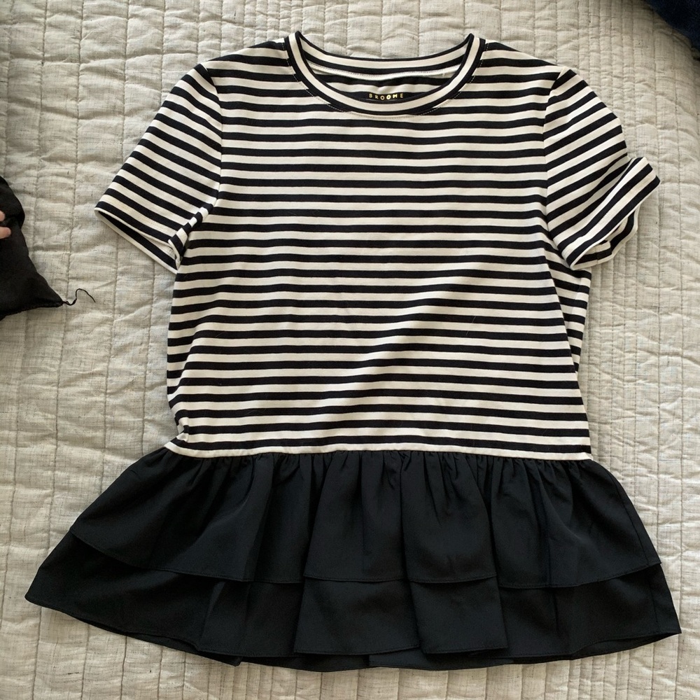 Kate Spade Broome Street Peplum Shirt